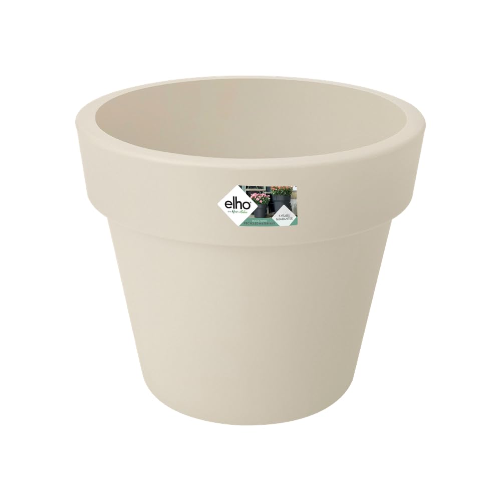 elho-green-basics-top-planter-23-cm-pot-de-fleur-taupe-23-x-h-19-6-cm image 8