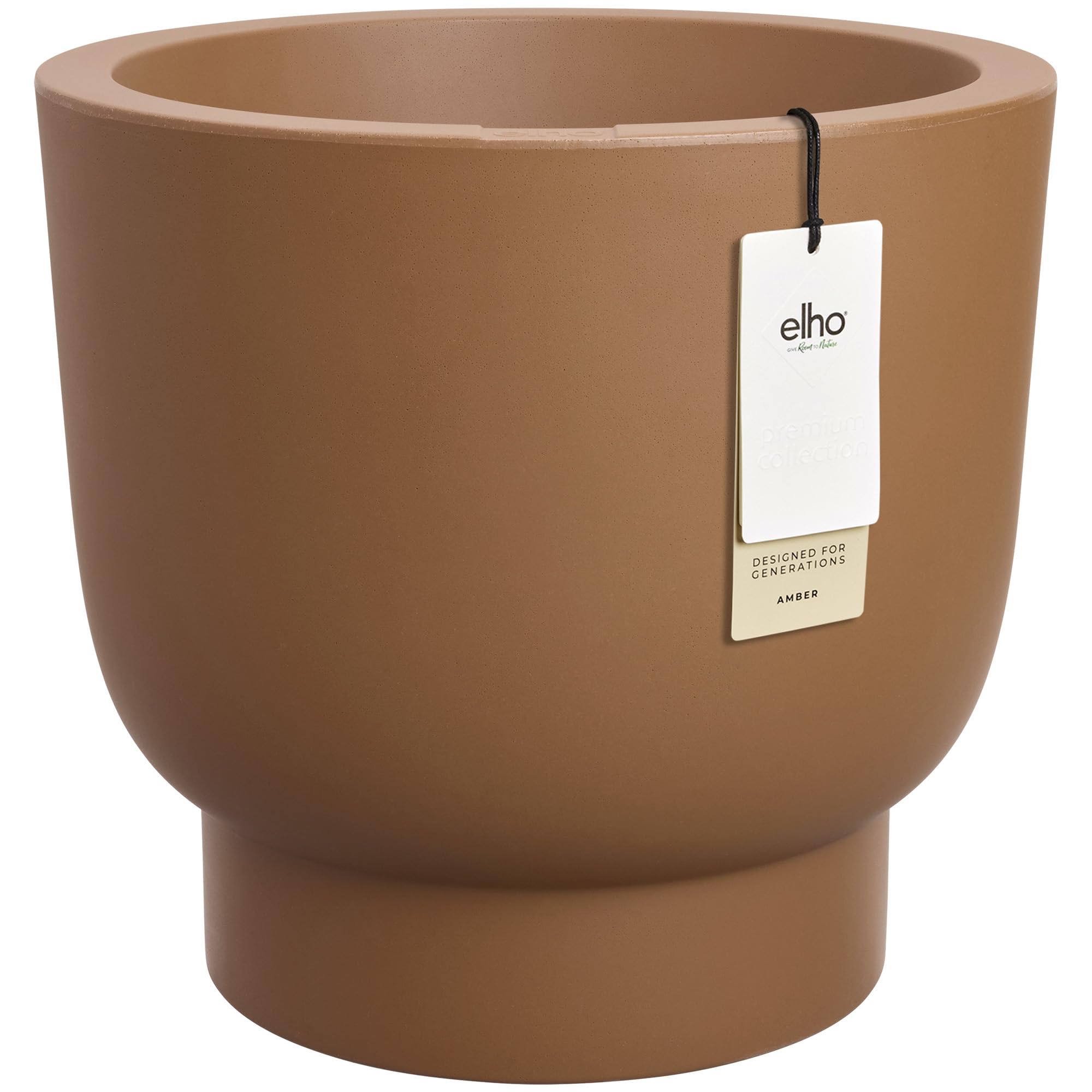 elho-amber-grail-pot-40-cm-caramel-38-x-h-36-cm image 1