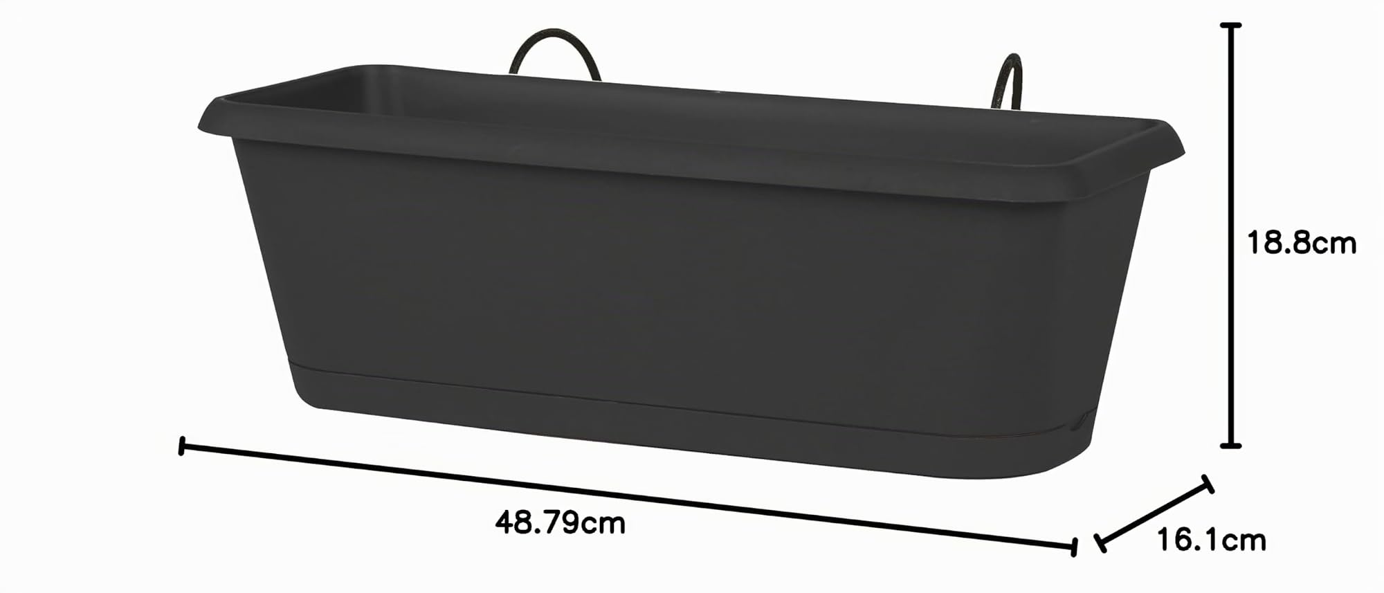 eda-chorus-jardini-re-50-cm-9-4-l-avec-r-serve-d-eau-et-plateau-clips-gris-anthr image 3