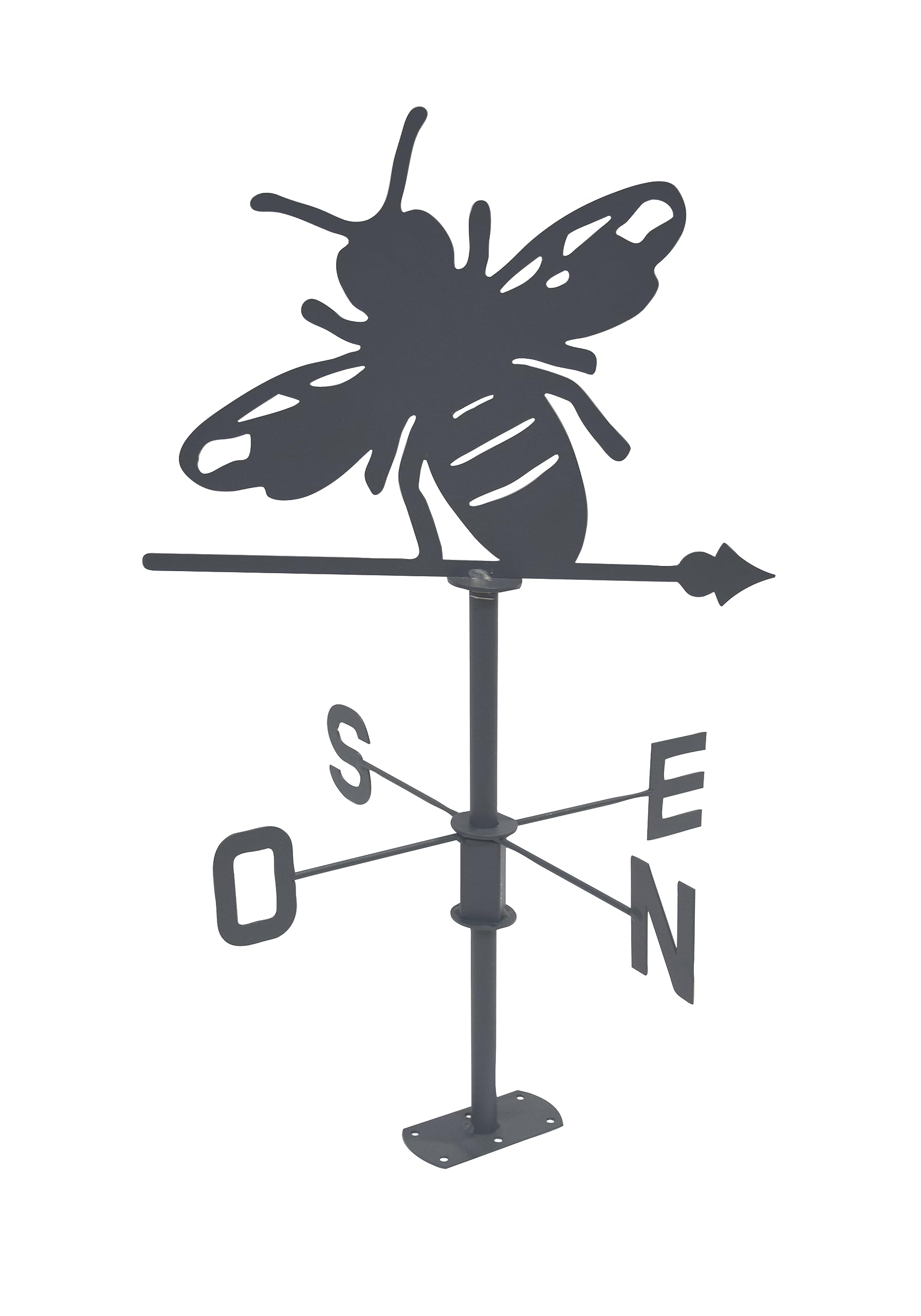 louis-moulin-girouette-abeille-45x74-cm-anthracite image 1