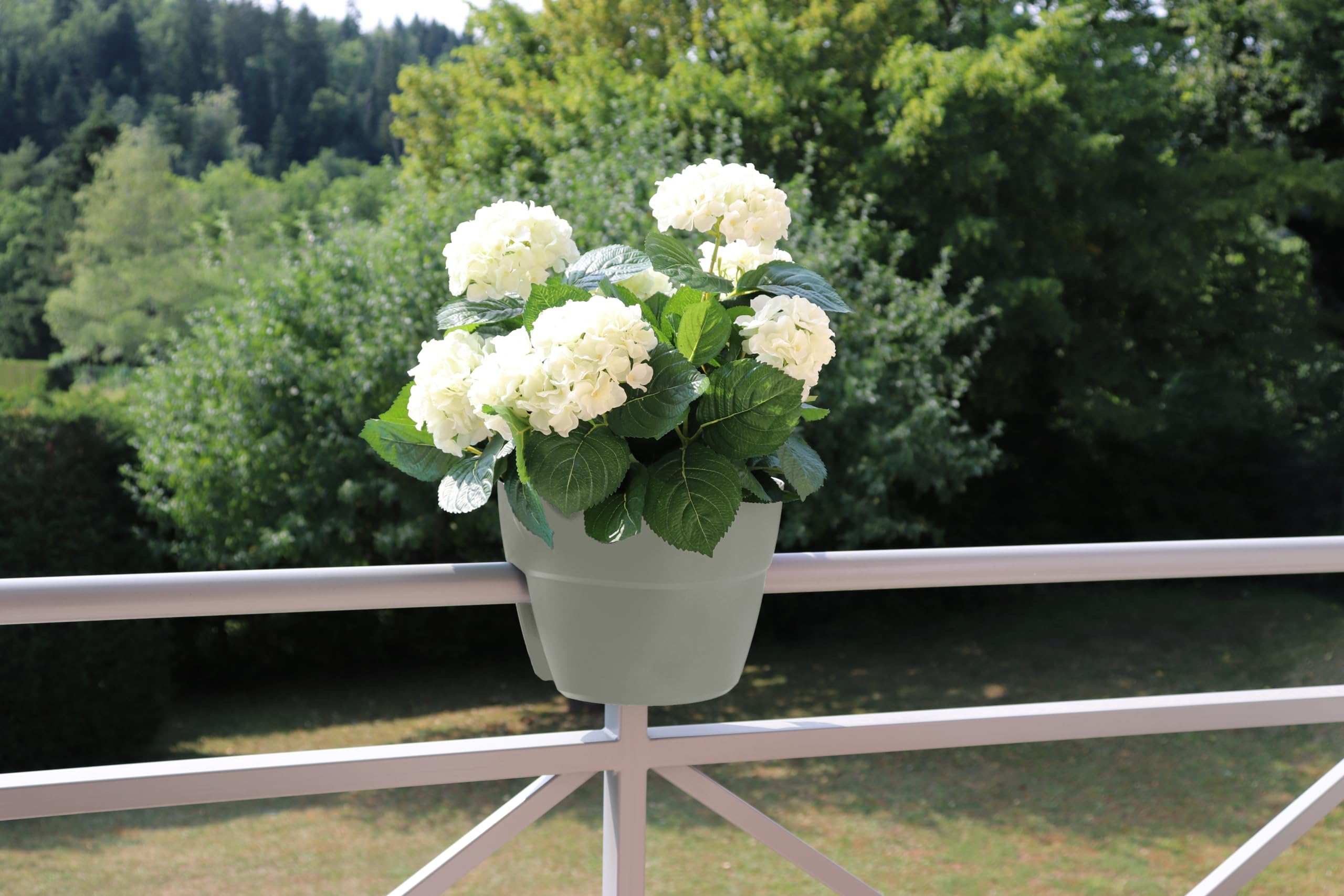 eda-pot-cavalier-osaka-8-l-pour-rambarde-vert-laurier image 2