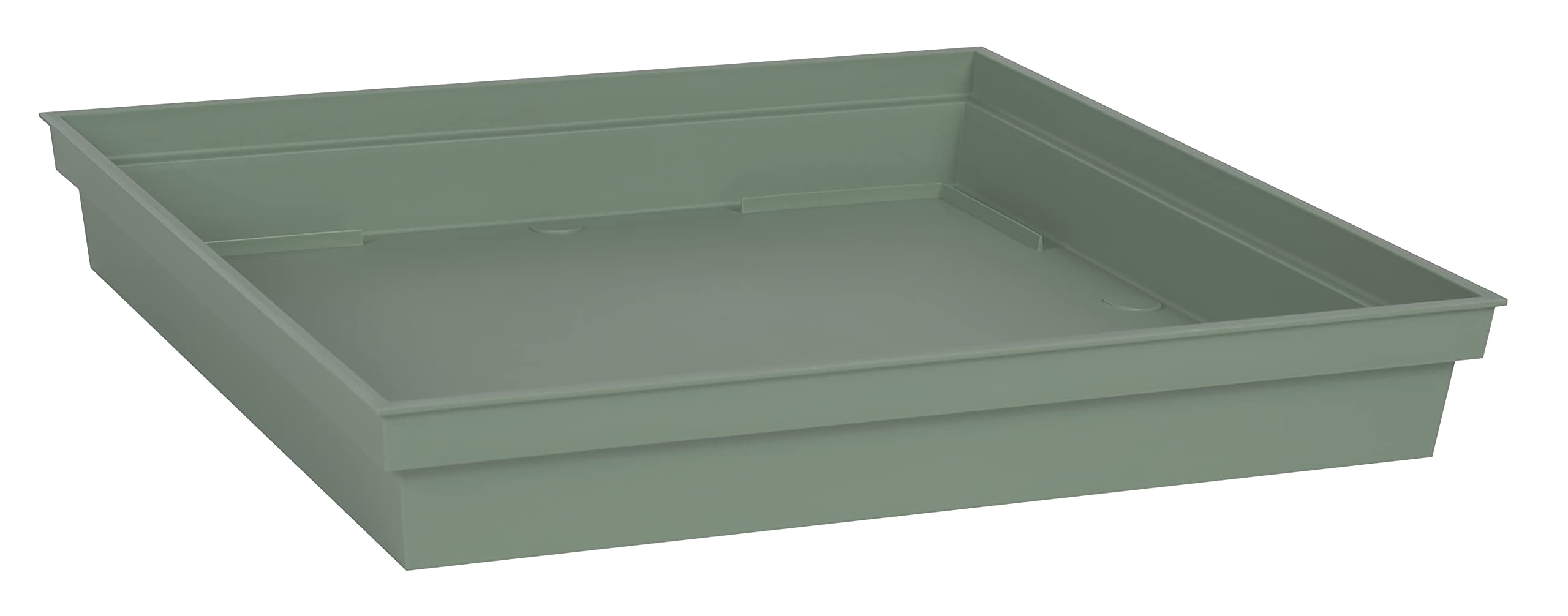 eda-toscane-soucoupe-carr-e-32-6-cm-pour-pots-39-cm-et-plus-vert-laurier image 1
