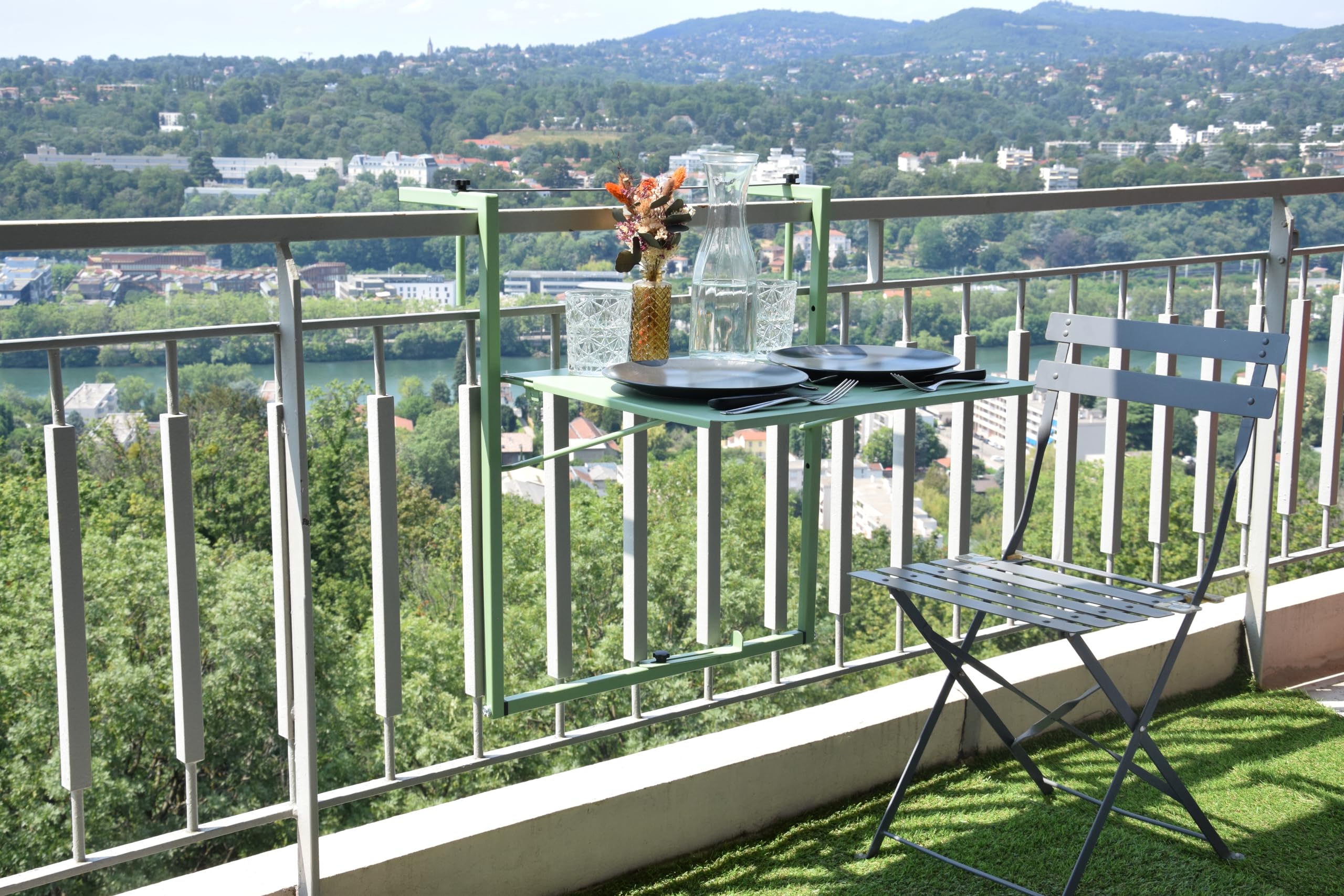 louis-moulin-table-de-balcon-r-glable-sol-a-55x45-cm-vert-p-le-made-in-france image 4