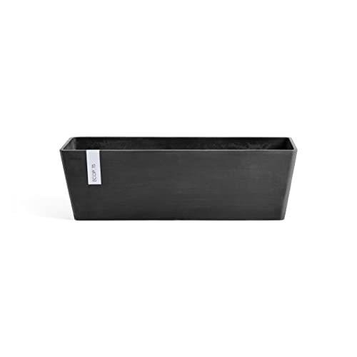 ecopots-bruges-jardini-re-rectangulaire-55-cm-gris-fonc-55-x-17-x-h-17-cm-12-l image 8