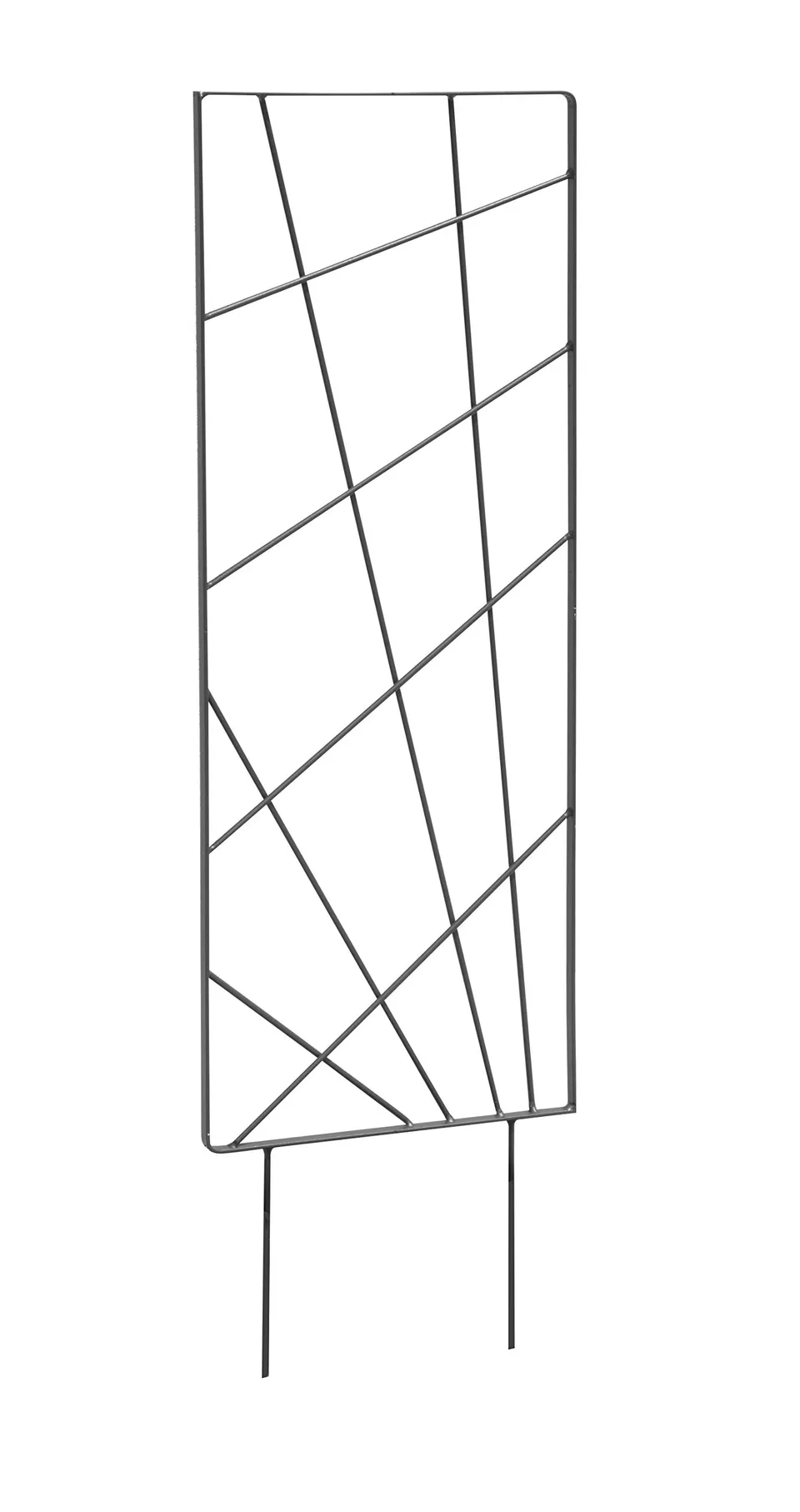 louis-moulin-treillage-mandala-30-x-100-cm-anthracite-support-piquer-made-in-fra image 1