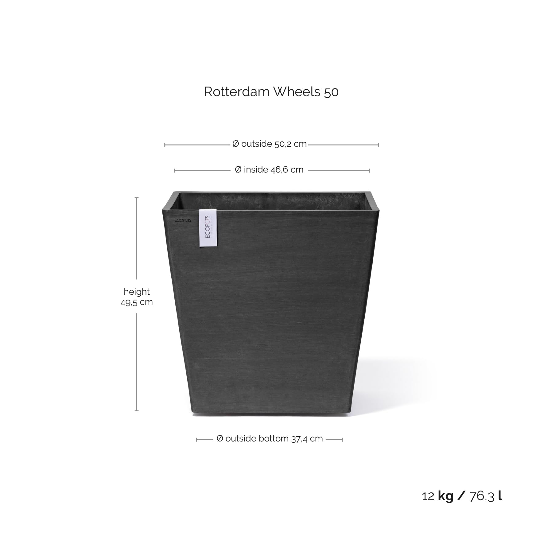 ecopots-rotterdam-grand-pot-sur-roues-50-gris-fonc-50-x-50-x-h-49-2-cm-76-3-l image 5