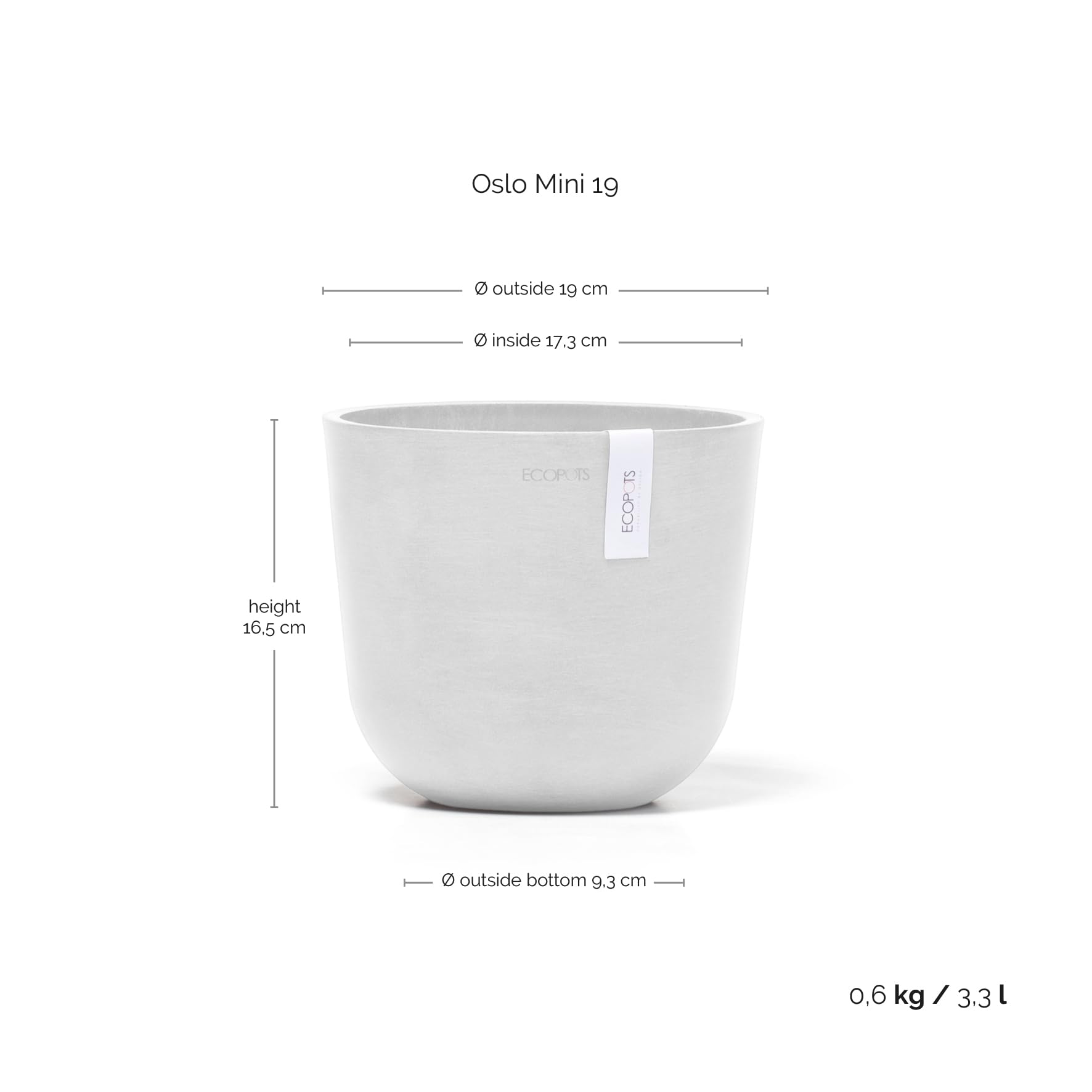 ecopots-oslo-pot-rond-blanc-19-cm-int-rieur-ext-rieur image 5