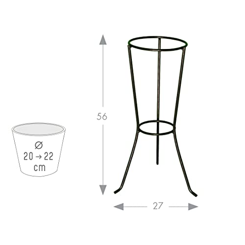 louis-moulin-colonne-pour-pot-20-22-cm-anthracite-h-56-cm image 6