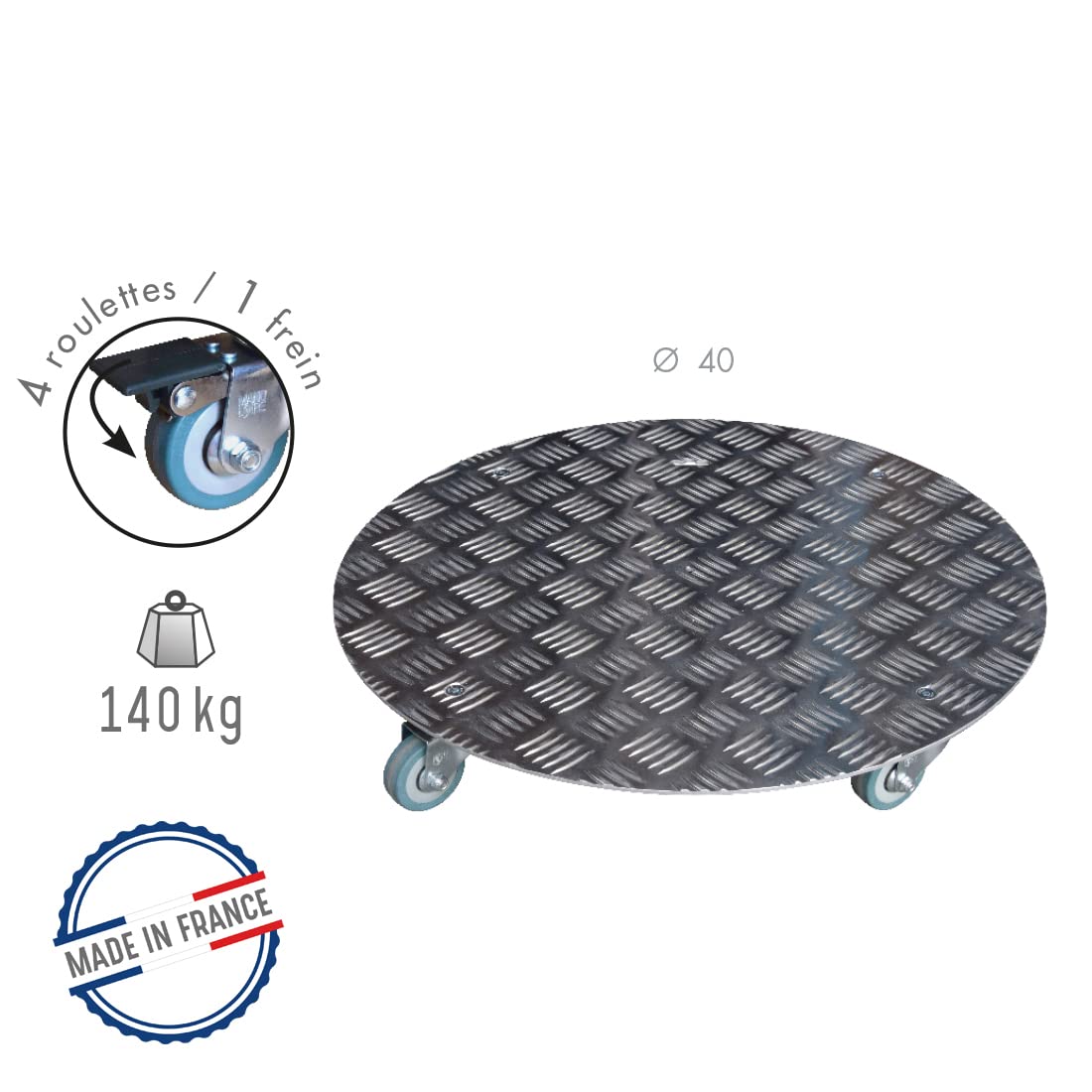 louis-moulin-roule-plante-alu-rond-40-cm-140-kg-made-in-france image 2