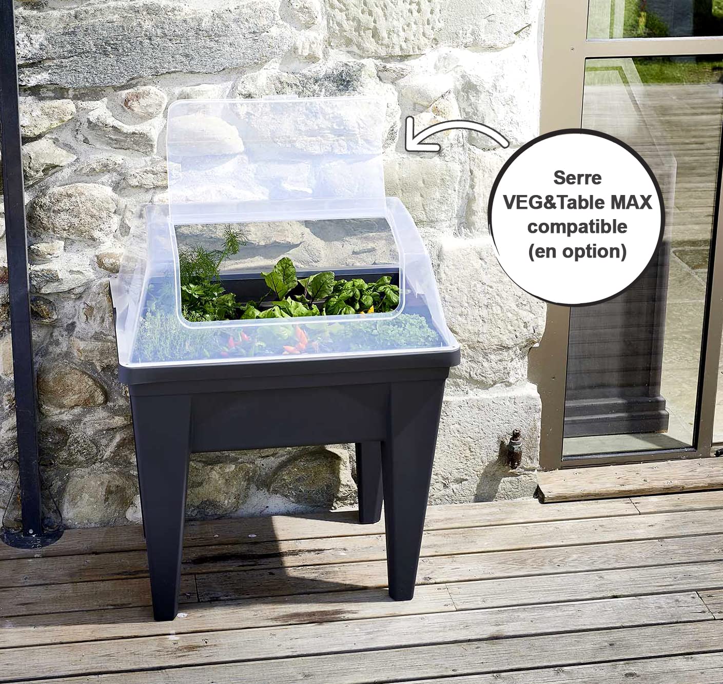 eda-veg-table-max-espace-potager-sur-lev-85-l-gris-anthracite image 4