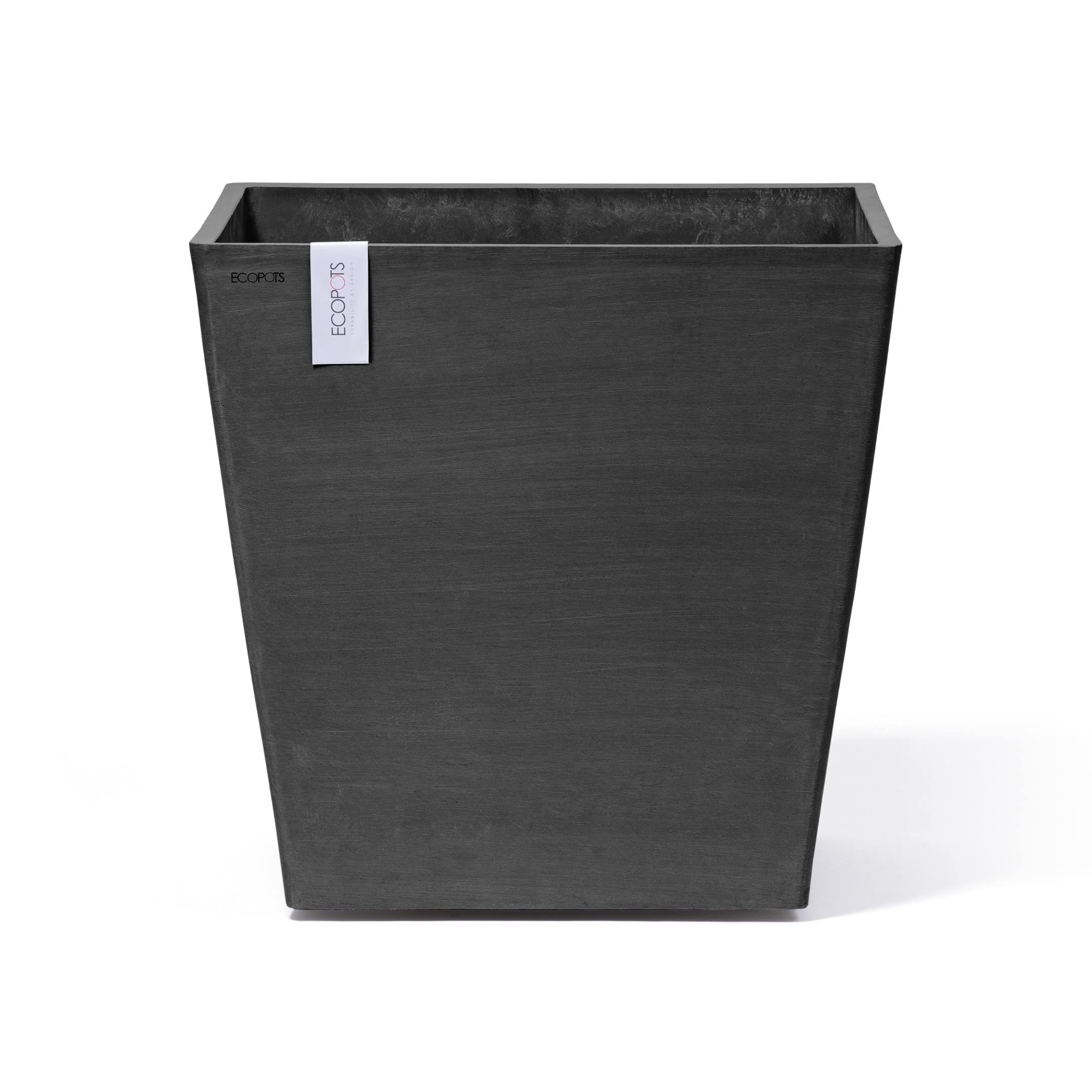 ecopots-rotterdam-grand-pot-sur-roues-50-gris-fonc-50-x-50-x-h-49-2-cm-76-3-l image 1