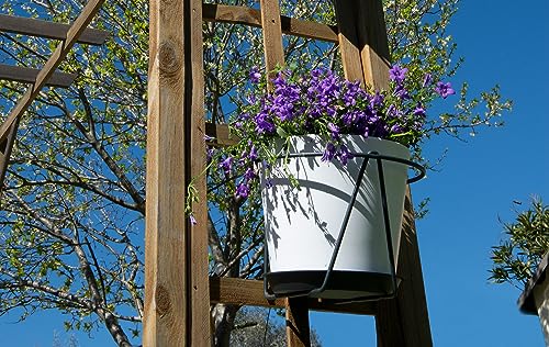 louis-moulin-porte-pots-soucoupe-crochet-16-18-cm-anthracite image 7