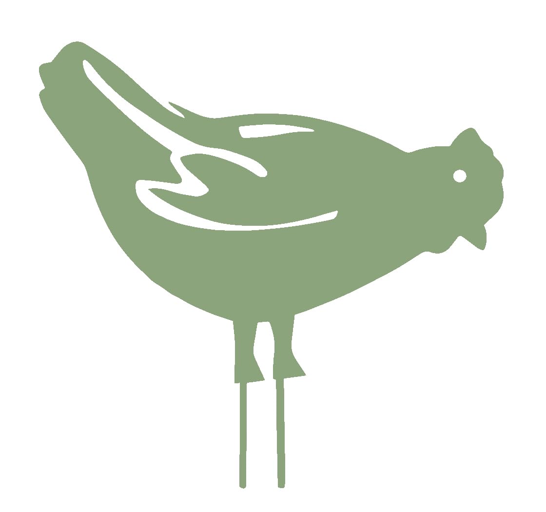 louis-moulin-figurine-piquer-poule-28x39-cm-vert-p-le image 1