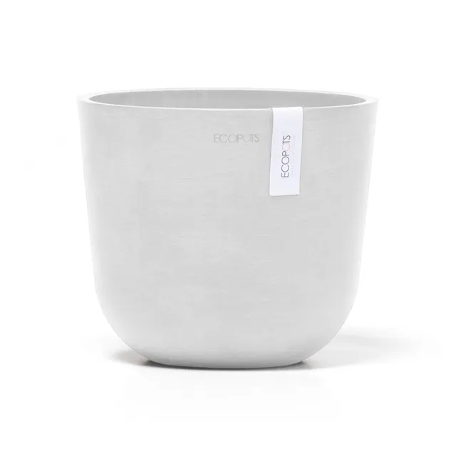 ecopots-oslo-pot-rond-blanc-19-cm-int-rieur-ext-rieur image 1
