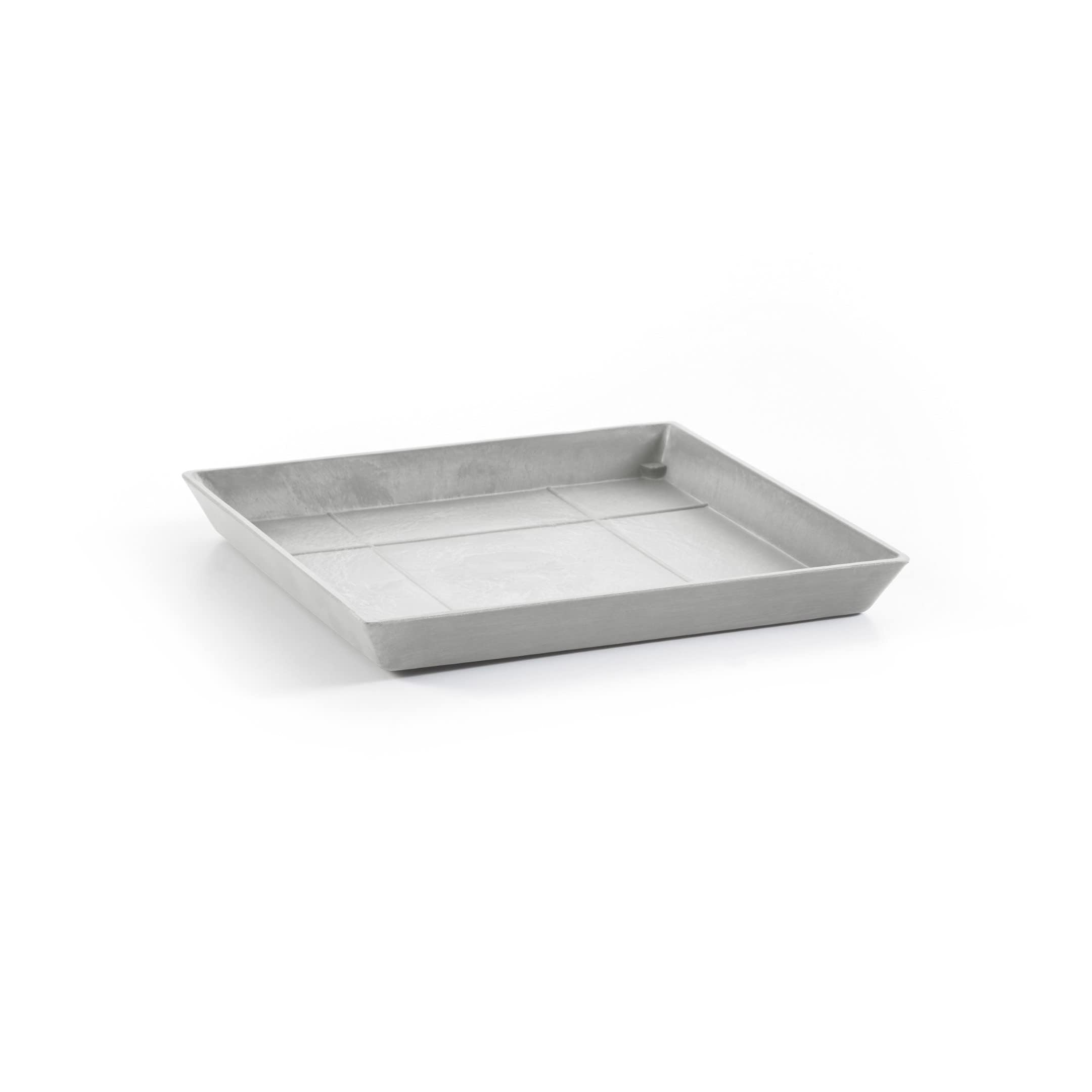 ecopots-soucoupe-square-30-blanc-gris-soucoupe-carr-e-pour-pots-rotterdam-30-rot image 1