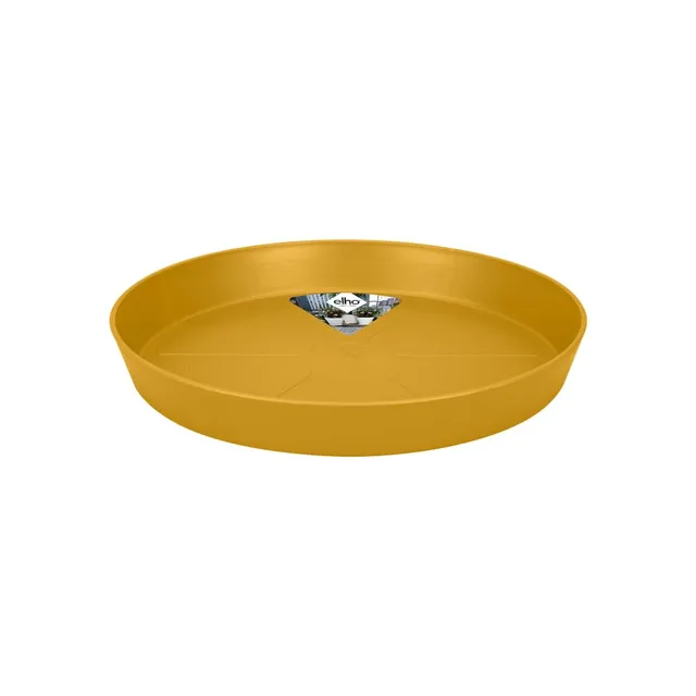 elho-loft-urban-soucoupe-ronde-17-cm-jaune-miel image 1