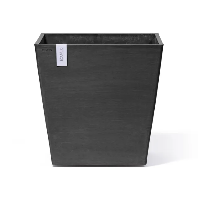 ecopots-rotterdam-grand-pot-sur-roues-50-gris-fonc-50-x-50-x-h-49-2-cm-76-3-l image 1