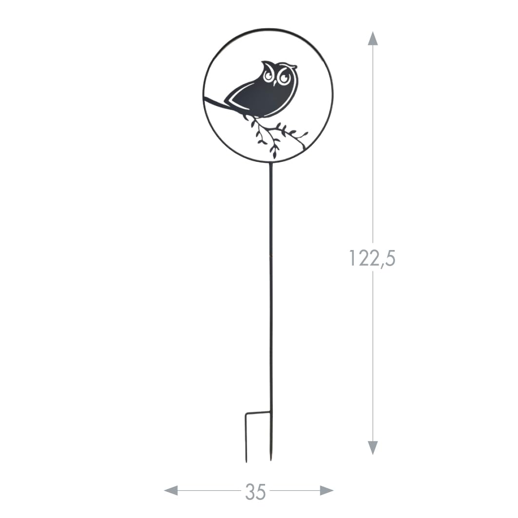 louis-moulin-d-coration-planter-hibou-motif-m-tal-d-coup-122-cm image 2