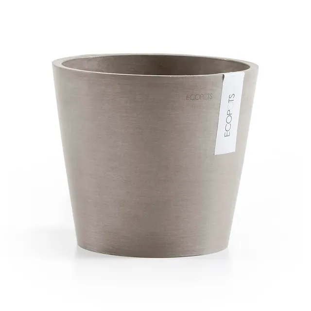 ecopots-amsterdam-mini-d13-x-h-11-4-cm-pot-de-fleur-gris image 1