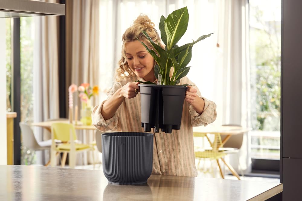 elho-vibes-fold-ronde-22-cm-avec-irrigation-pot-anthracite image 5