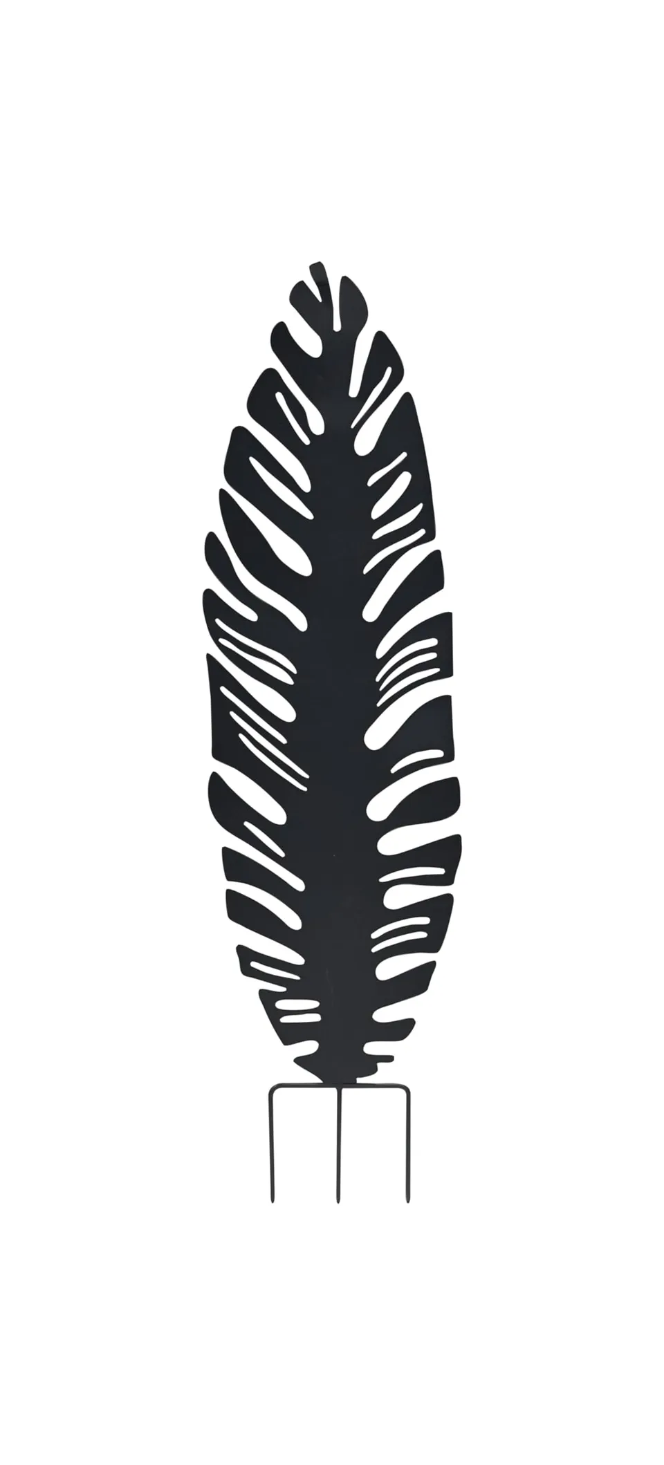 louis-moulin-feuille-d-co-en-m-tal-planter-30x100-cm-anthracite image 1