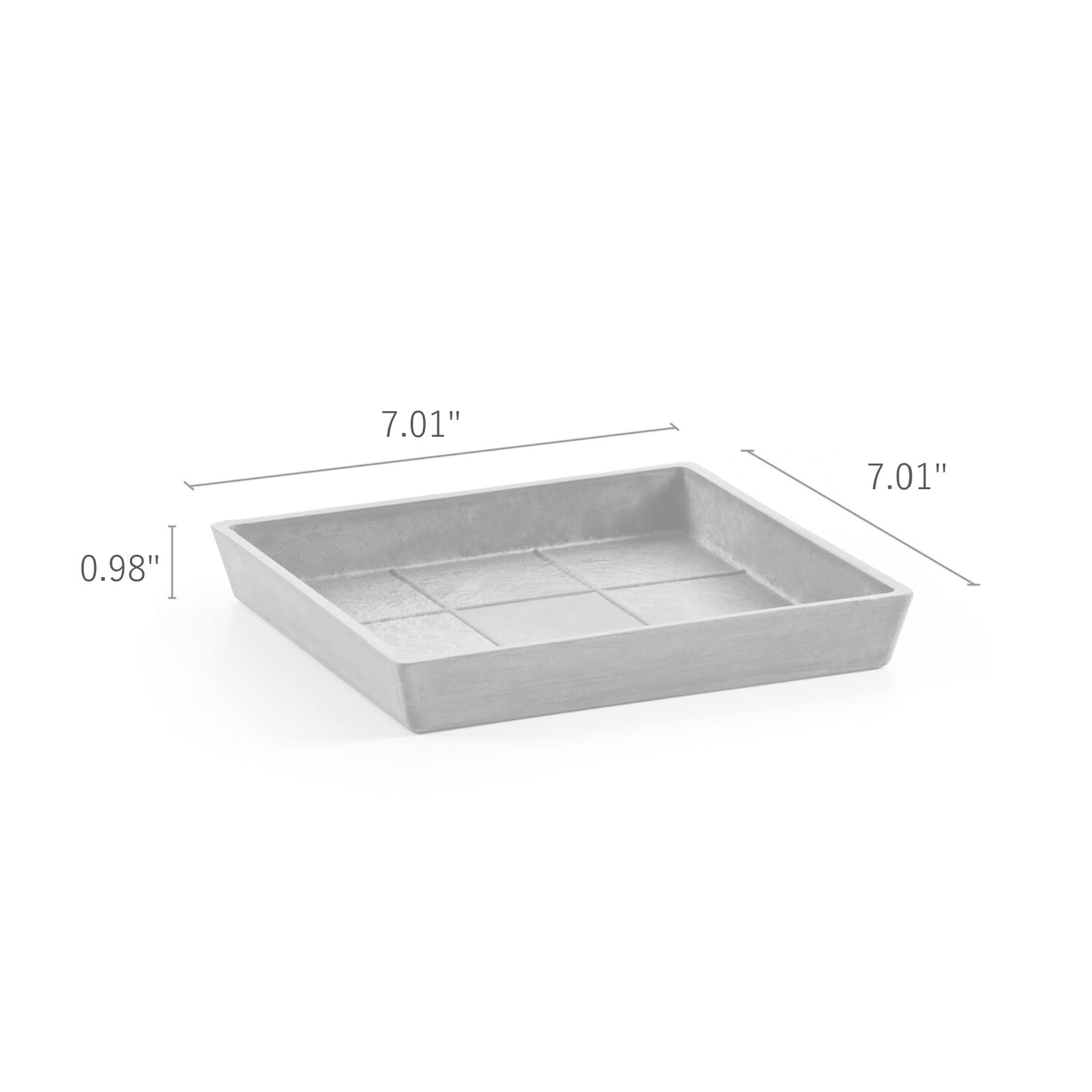 ecopots-rotterdam-soucoupe-carr-e-18-cm-anthracite image 4