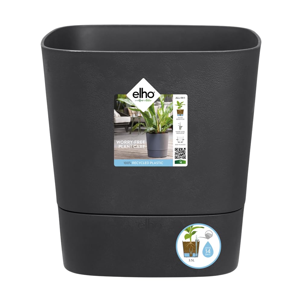 elho-greensense-aqua-care-carr-30-cm-gris-charbon-avec-soucoupe-int-gr-e image 1