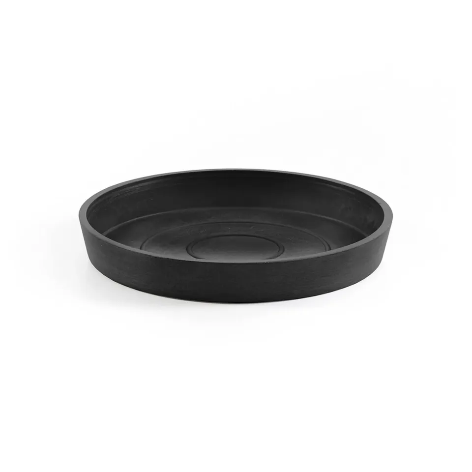 ecopots-soucoupe-round-25-gris-fonc-21-x-2-5-cm image 1