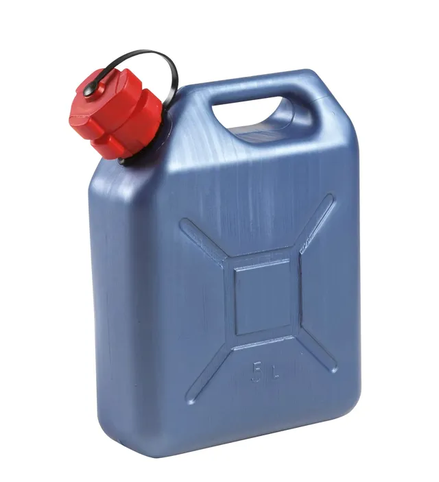 eda-jerrican-5-l-promo-en-plastique-avec-bec-verseur-bleu-m-tal image 1