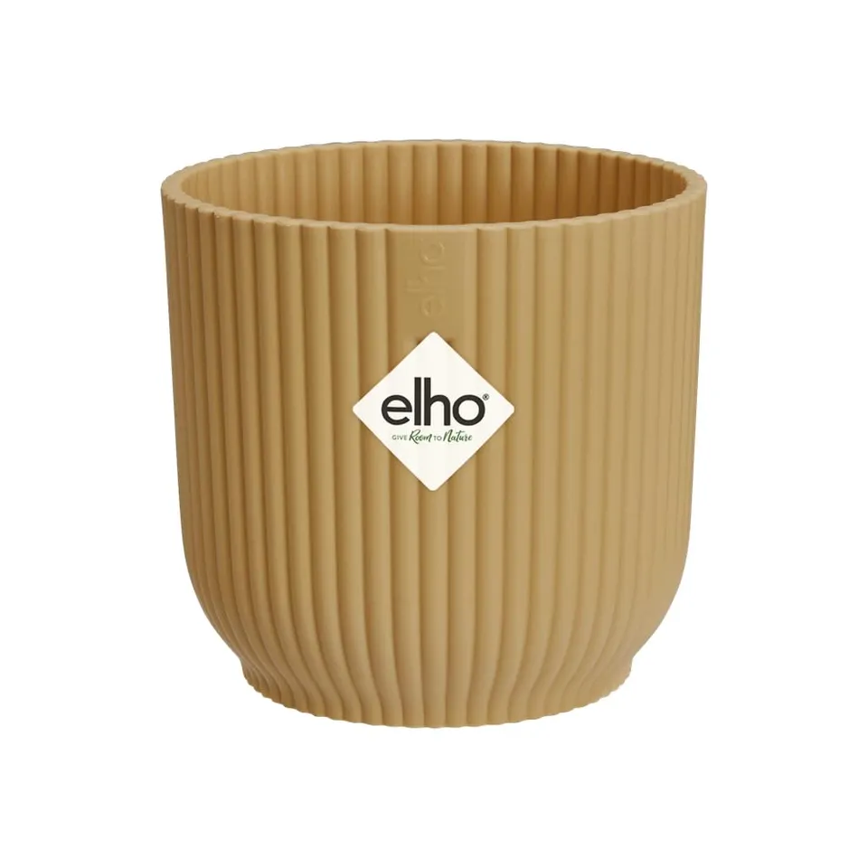 elho-vibes-fold-rond-mini-7cm-pot-jaune-beurre-7-x-h-6-5-cm image 1