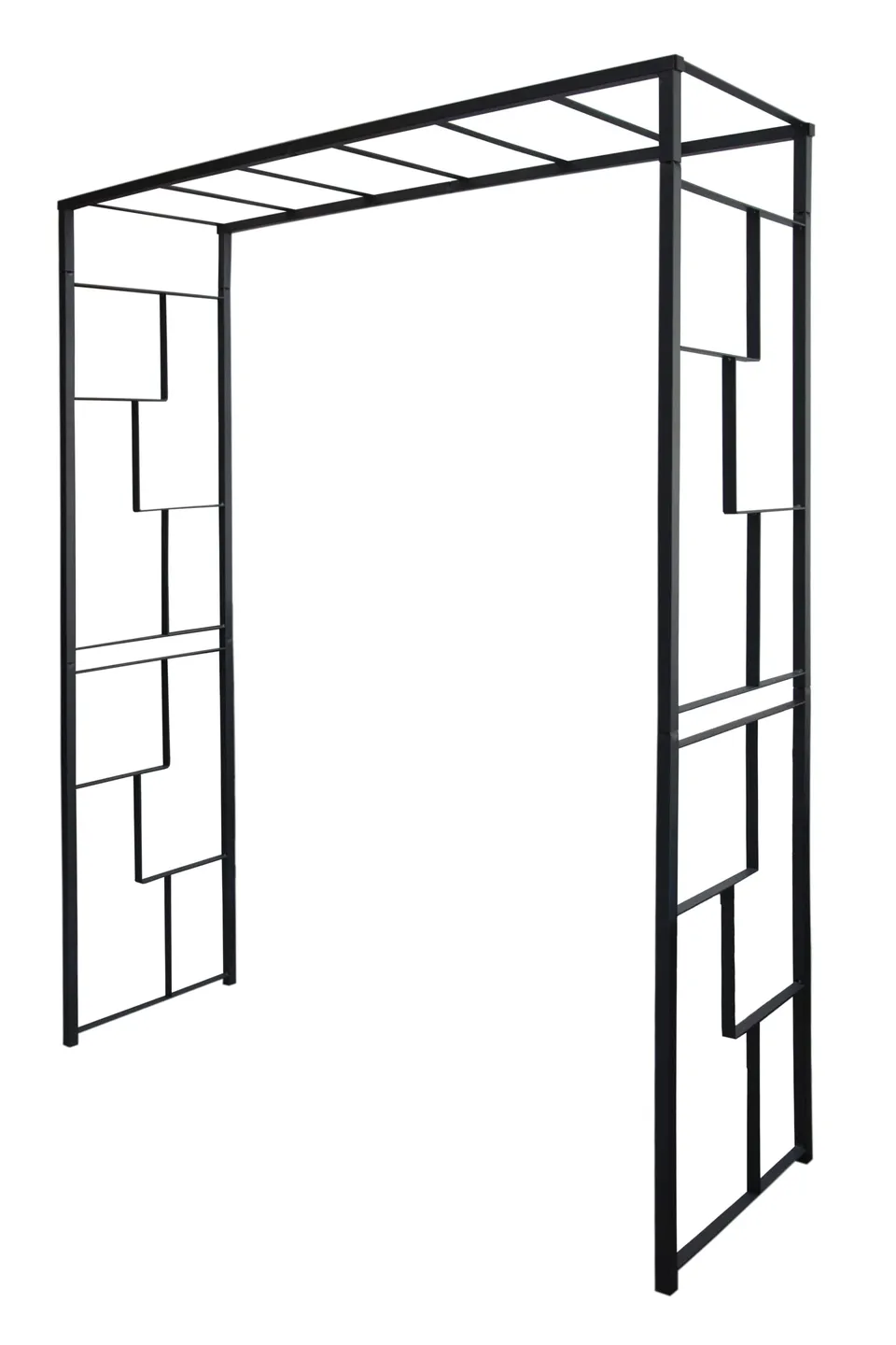 louis-moulin-arche-de-jardin-lin-ale-155x50x198-cm-anthracite-acier-poxy-made-in image 1