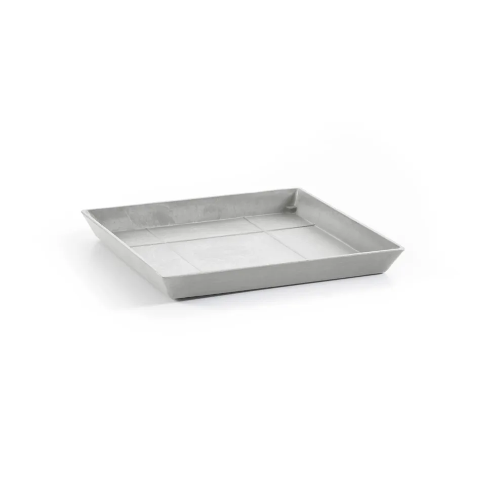 ecopots-soucoupe-square-30-blanc-gris-soucoupe-carr-e-pour-pots-rotterdam-30-rot image 1