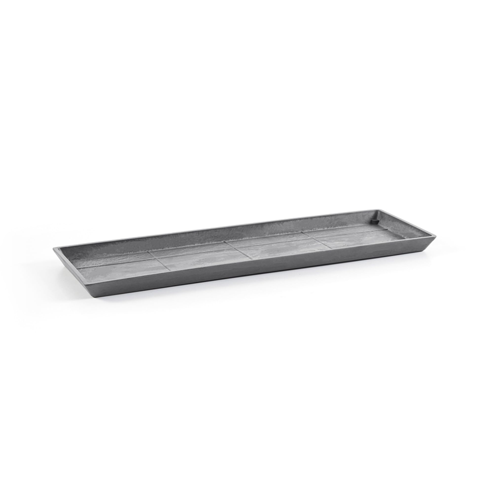 ecopots-soucoupe-rectangulaire-55-gris-53-5-x-15-5-x-h-3-3-cm image 1