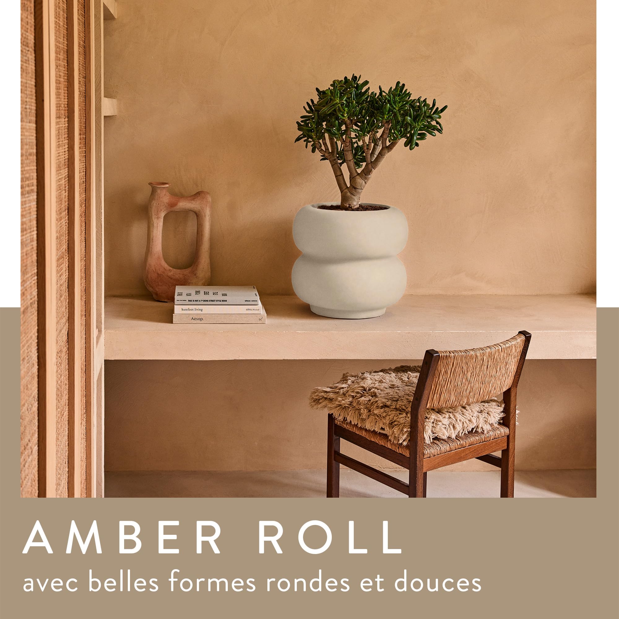 elho-amber-roll-low-43-cm-pot-de-fleur-linen-white image 2