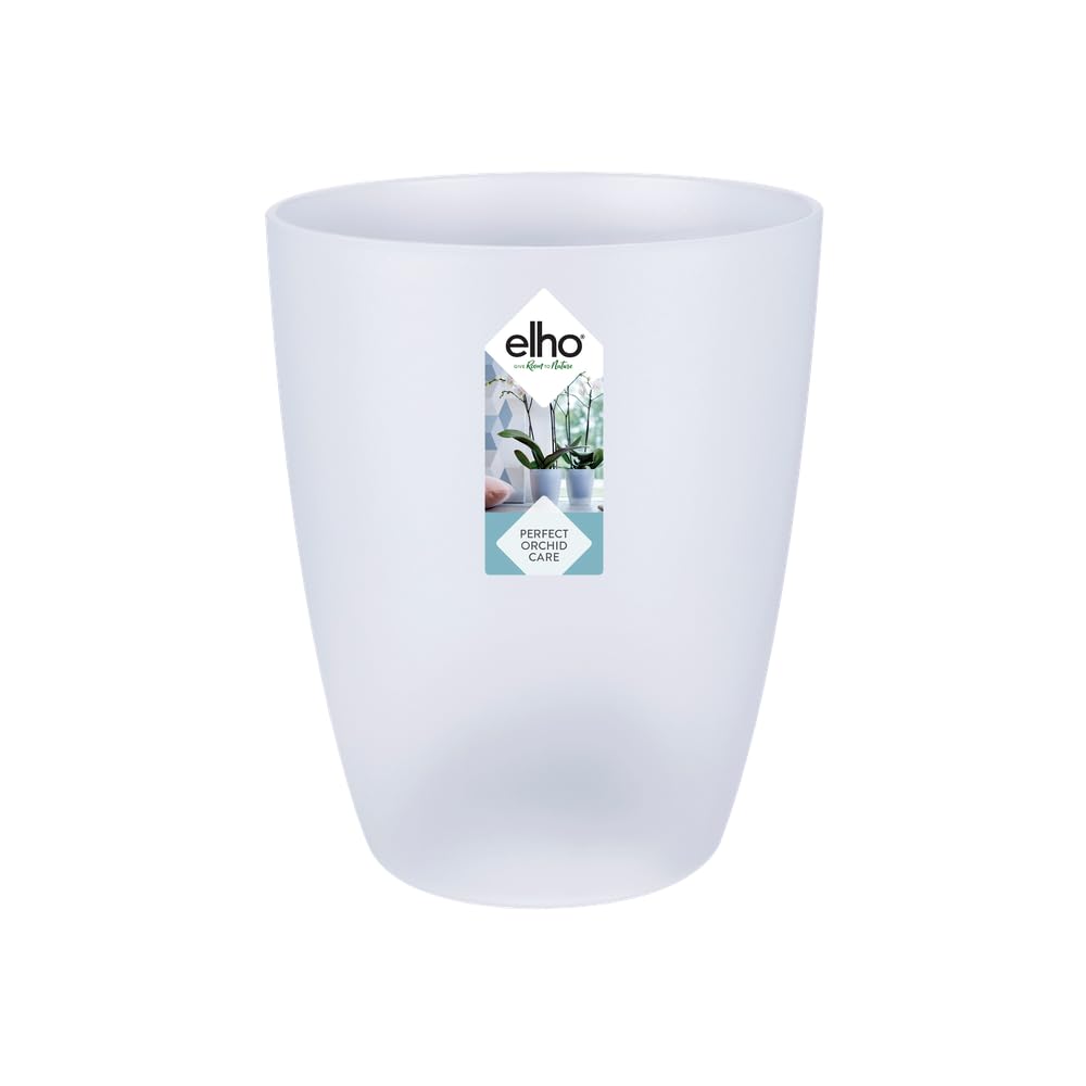elho-brussels-orchid-e-haut-12-5-cm-pot-transparent-12-5-x-h-15-5-cm image 1