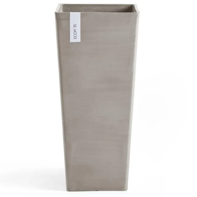 ecopots-rotterdam-haut-70-cm-taupe-pot-42-l image 1