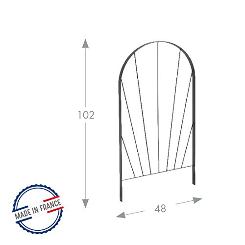 louis-moulin-treillage-soleil-48-x-102-cm-anthracite-support-piquer-made-in-fran image 6