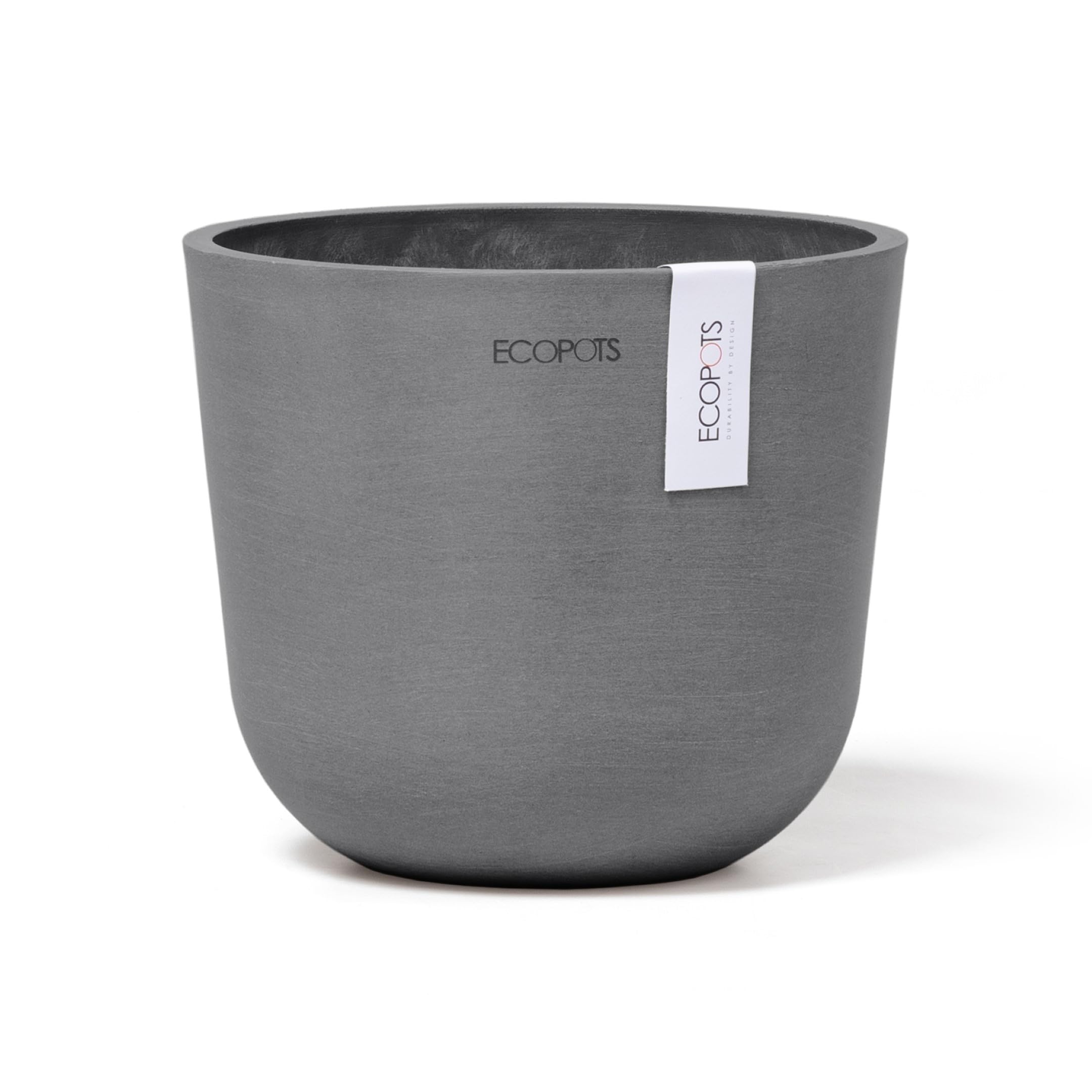 ecopots-oslo-mini-16-vase-gris-16-x-14-cm image 1