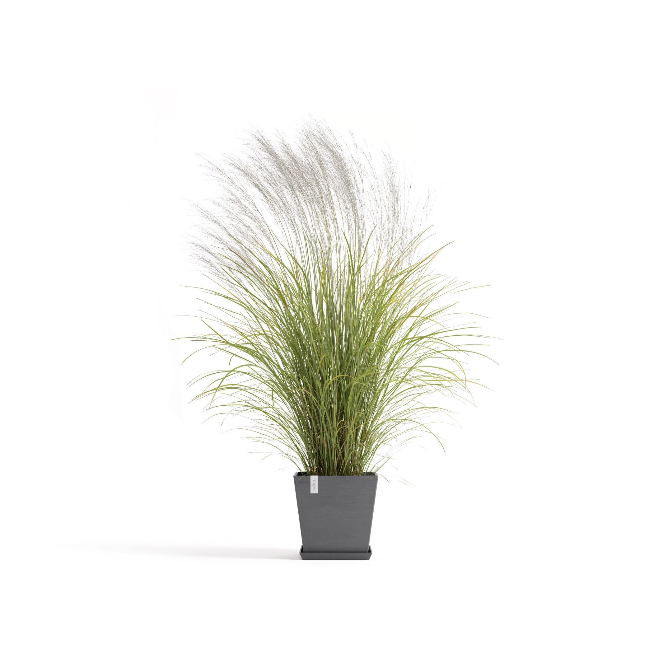 ecopots-pot-carr-rotterdam-35-gris-r-servoir-d-eau-35-2-x-35-2-x-h-34-cm-30-l image 4