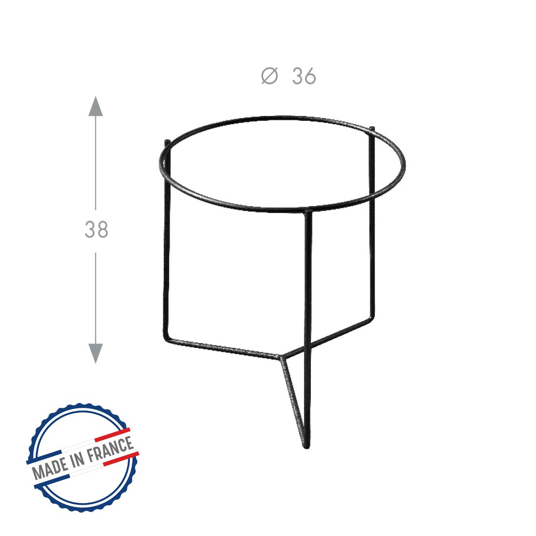 louis-moulin-porte-plantes-tripode-38-x-36-cm-anthracite image 2