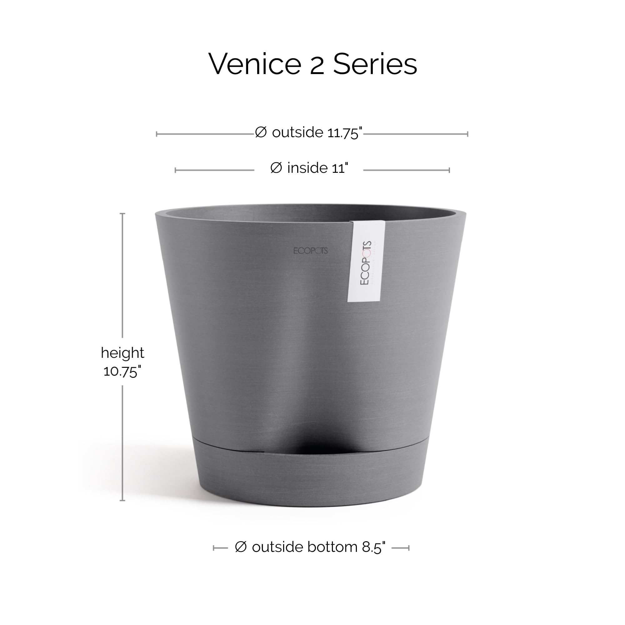 ecopots-venice-2-pot-rond-gris-30-x-h-26-3-cm-4-l-avec-r-servoir image 2
